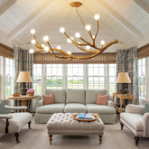 Guesthouse Tree Branches Balls Pendant Light